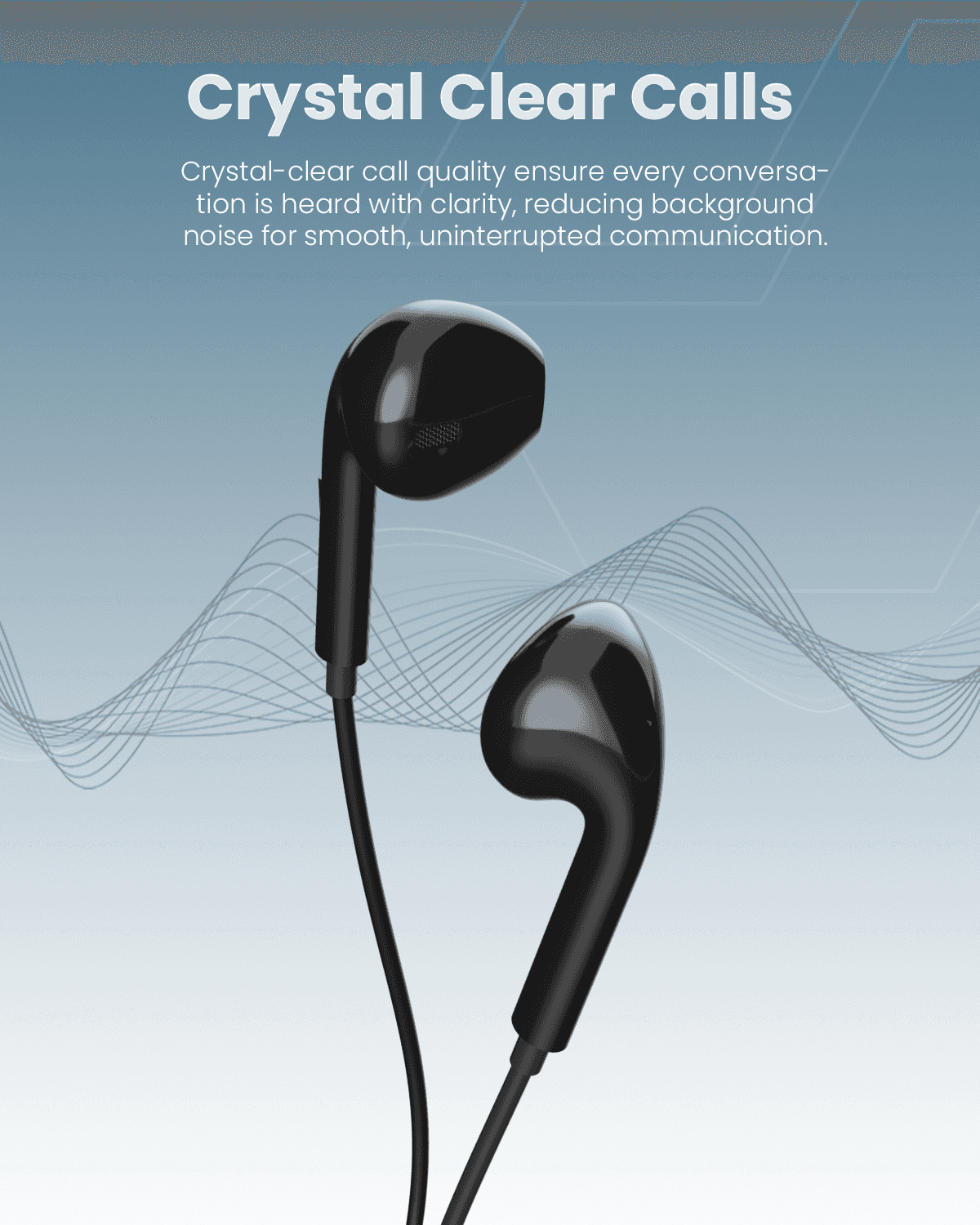 Wired Stereo Earphones Lightning Connector
